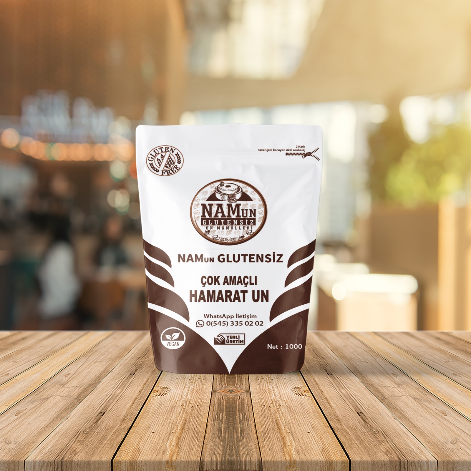 GLUTENSİZ ÇOK AMAÇLI HAMARAT UN